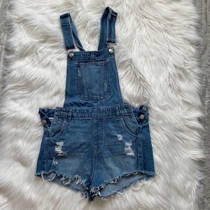Shorts Jeans/ Denim Overalls Size 4